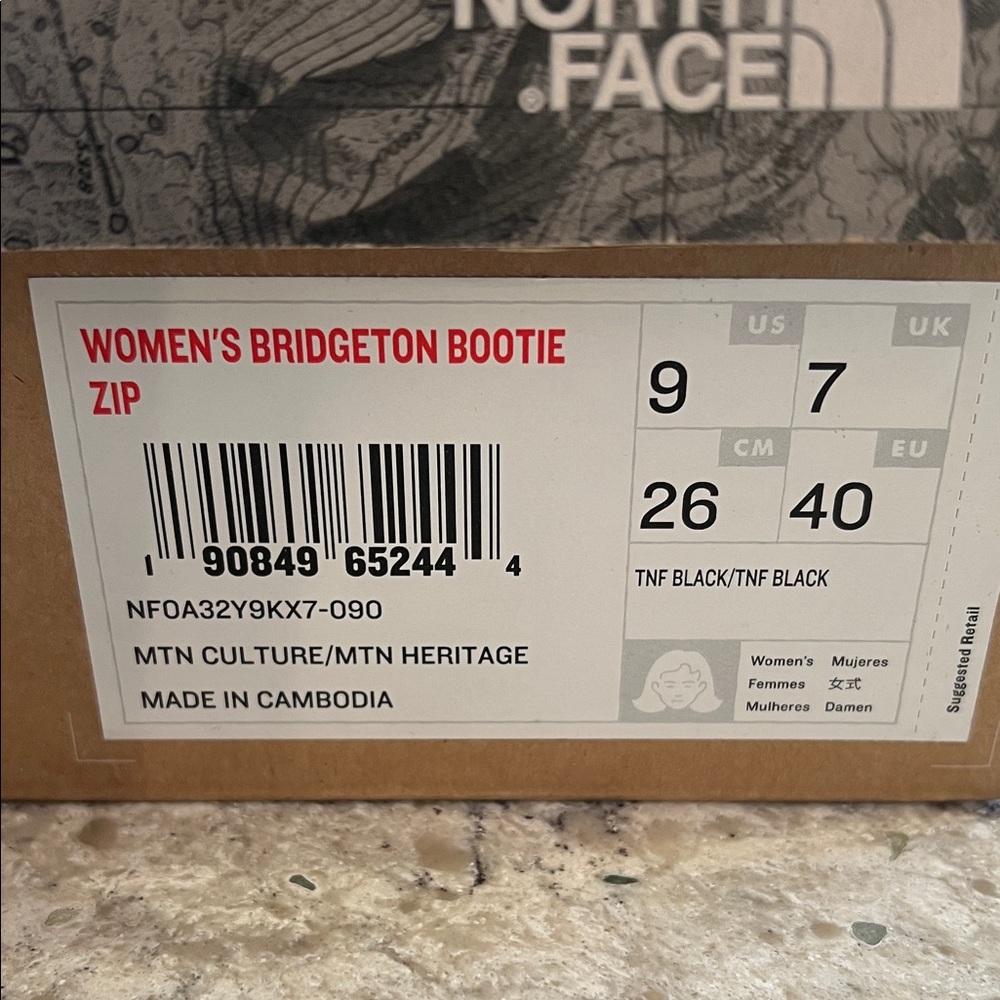 The North Face Bridgeton Bootie Zip sz 9 - Picture 3 of 9